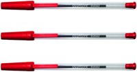 Balpen Quantore met dop rood