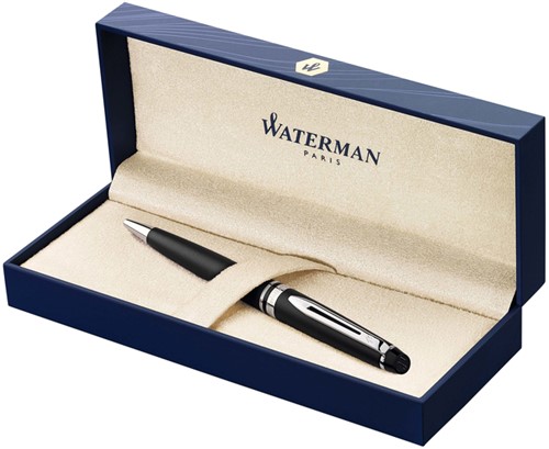 Balpen Waterman Expert CT mat zwart M-3