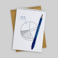 Balpen Paper Mate flexgrip M knop rood-2