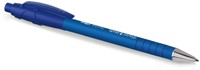 Balpen Paper Mate Flexgrip drukknop M blauw pk/5-1