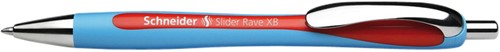 Balpen Schneider Slider Rave blauw/rood-3