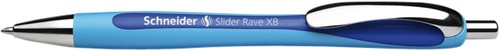Balpen Schneider Slider Rave 0.6mm blauw/donkerblauw-3