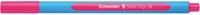 Balpen Schneider Slider Edge roze extra breed-1