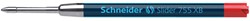 Balpenvulling Schneider Slider Jumbo 755 rood extra breed