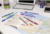 Balpen Schneider Slider Edge blauw extra breed-2