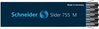 Balpenvulling Schneider Slider Jumbo 755 zwart medium-2
