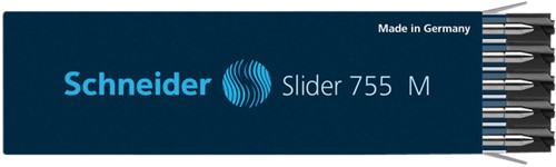 Balpenvulling Schneider Slider Jumbo 755 zwart medium-2