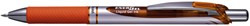 Gelschrijver Pentel Energel BL77 drukknop 0.4mm oranje