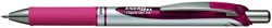 Gelschrijver Pentel Energel BL77 drukknop 0.4mm roze