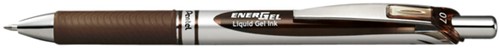 Gelschrijver Pentel Energel BL77 bruin 0.4mm