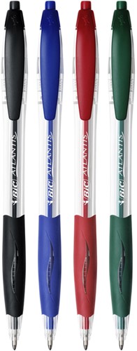 Balpen Bic Atlantis Clic zwart-2
