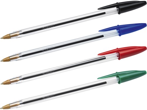 Balpen Bic Cristal rood-2