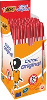 Balpen Bic Cristal rood