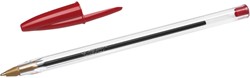Balpen Bic Cristal rood
