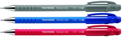 Balpen Paper Mate flexgrip M zwart dop-2