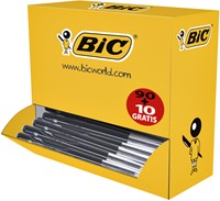 Balpen Bic M10 zwart 90 + 10 gratis