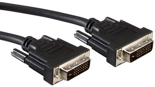 Kabel DVI-D dual male/male 20 meter