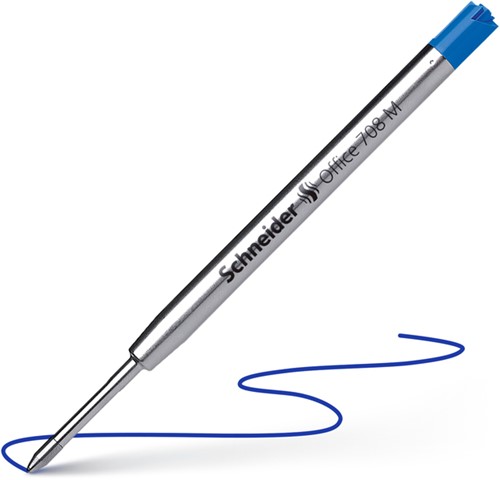 Balpenvulling Schneider Jumbo blauw-2