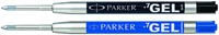 Balpenvulling Parker Quink M gel blauw-1