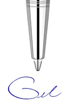 Balpenvulling Parker Quink M gel blauw-2