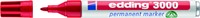 Viltstift Edding 3000 rood