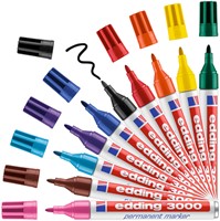 Viltstift Edding 3000 blauw-2