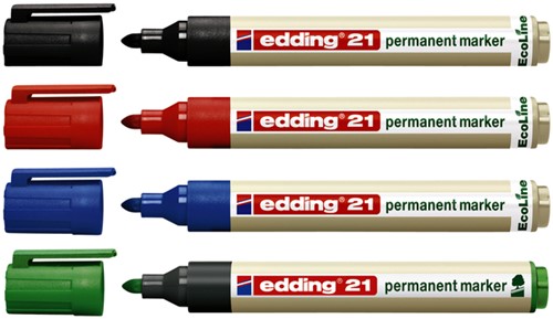 Viltstift Edding 21 EcoLine groen-2
