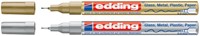 Viltstift Edding 780 lakmarker permanent goud-2