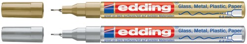 Viltstift Edding 780 lakmarker permanent goud-2
