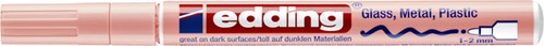Viltstift Edding 751 lakmarker pastel roze-2