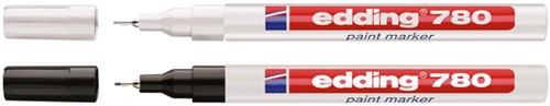 Viltstift Edding 780 lakmarker permanent wit-2