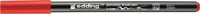 Brushpen edding 4200 porselein rood-2