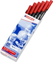 Brushpen edding 4200 porselein rood-1