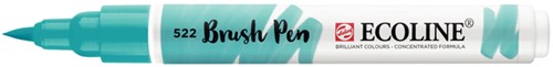 Brushpen Talens Ecoline 522 turquoiseblauw