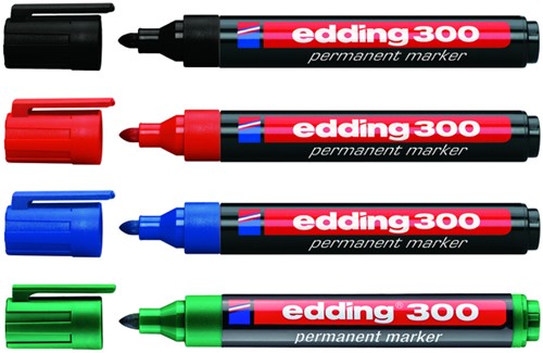 Viltstift Edding 300 blauw-2