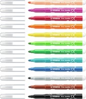 Viltstift STABILO Trio Jumbo XXL etui pk/12-2