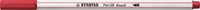 Brushstift STABILO Pen 568/50 donkerrood-5
