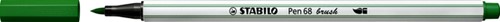 Brushstift STABILO Pen 568/36 smaragd groen