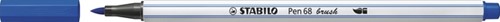 Brushstift STABILO Pen 568/32 ultramarijn blauw
