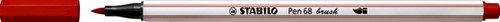 Brushstift STABILO Pen 568/48 karmijn rood