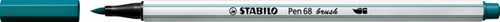 Brushstift STABILO Pen 568/51 turquoise blauw