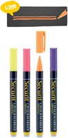 Krijtstift Securit SMA-100 rond 1-2mm assorti pk/4-3