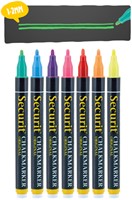 Krijtstift Securit SMA-100 rond 1-2mm assorti pk/7-3