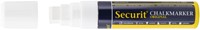 Krijtstift Securit SMA-720 blokpunt 7-15mm wit-3