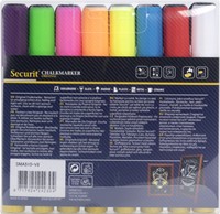 Krijtstift Securit SMA-510 schuin 2-6mm assorti pk/8-3