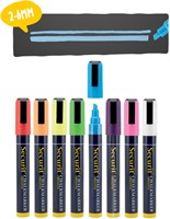 Krijtstift Securit SMA-510 schuin 2-6mm assorti pk/8-1