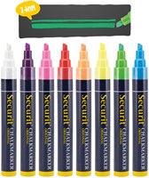 Krijtstift Securit SMA-510 schuin 2-6mm assorti pk/8-2