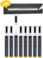Krijtstift Securit SMA-510 schuin 2-6mm wit pk/8-3