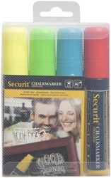 Krijtstift Securit SMA-720 blokpunt 7-15mm assorti pk/4