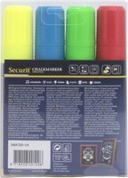 Krijtstift Securit SMA-720 blokpunt 7-15mm assorti pk/4-4